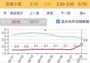 今日小瓜价位走势,今日走势解析