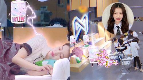 明星网红打瞌睡睡着