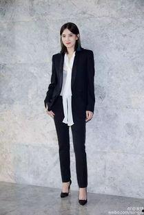 明星网红同款西服女